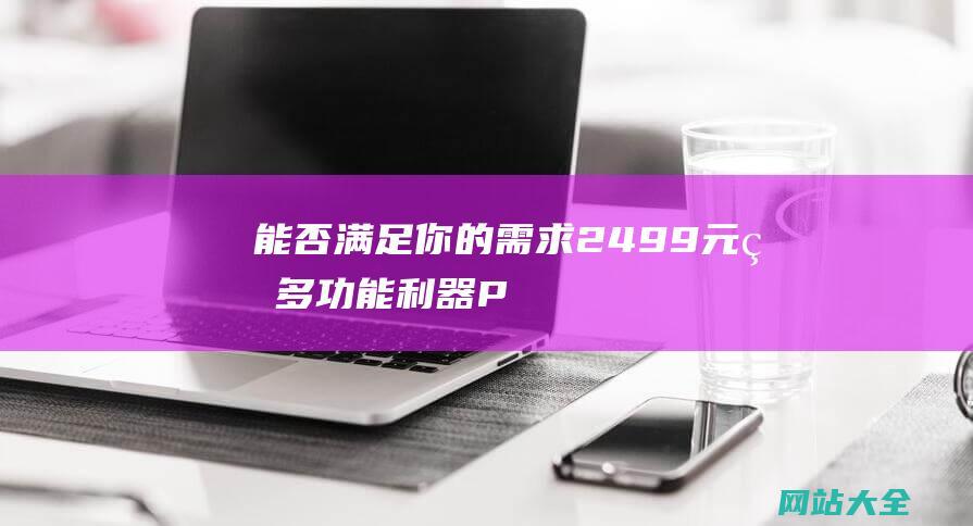 能否满足你的需求2499元的多功能利器P