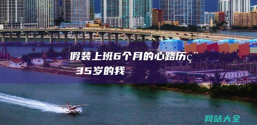 假装上班6个月的心路历程-35岁的我