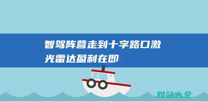 智驾阵营走到十字路口激光雷达盈利在即