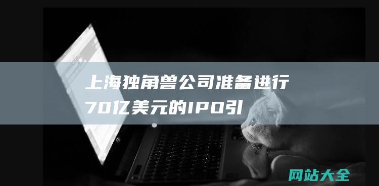 上海独角兽公司准备进行70亿美元的IPO-引发市场关注