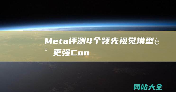 Meta评测4个领先视觉谁更强Con