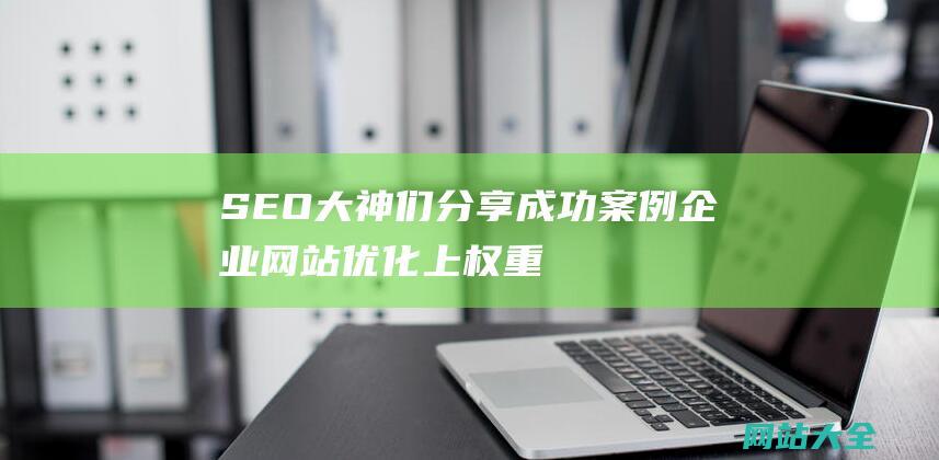 SEO大神们分享成功案例-企业网站优化上权重方法大揭秘！